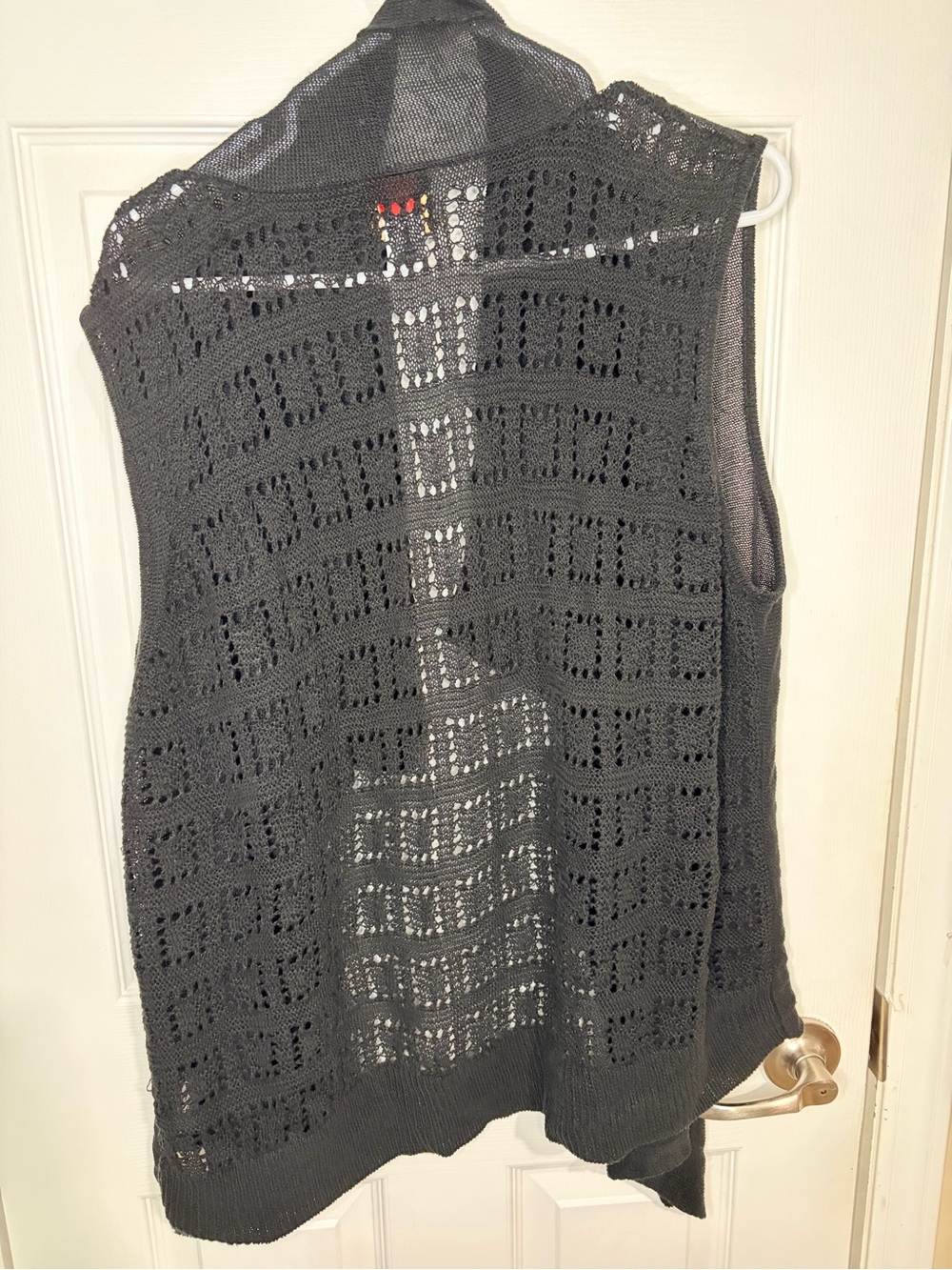 Ruby Rd. Black Open-Front Lightweight Cardigan - Picture 4 of 5